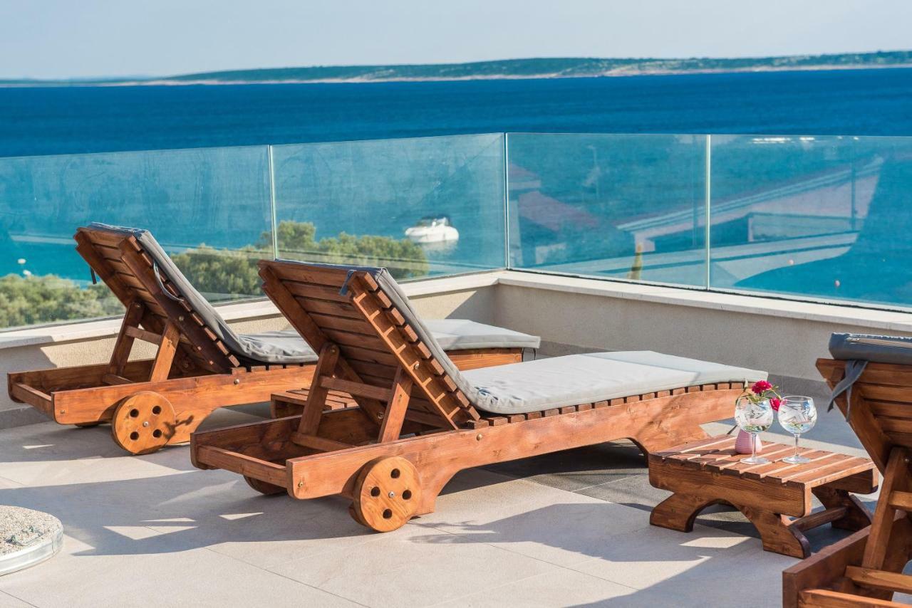 Apartamento Luxury Penthouse Mandre Exterior foto